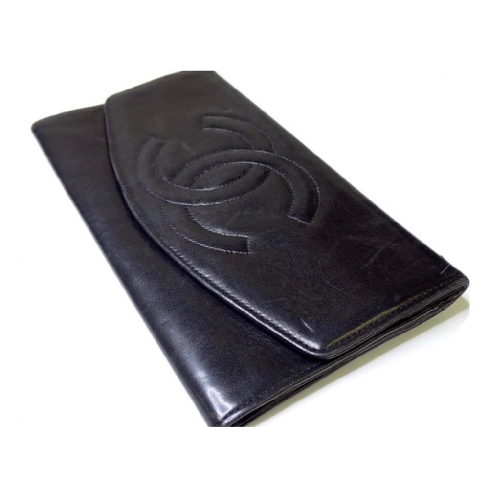 RARE CHANEL DBL FLAP WALLET